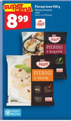 Pierogi z serem Jawo promocja w TOPAZ