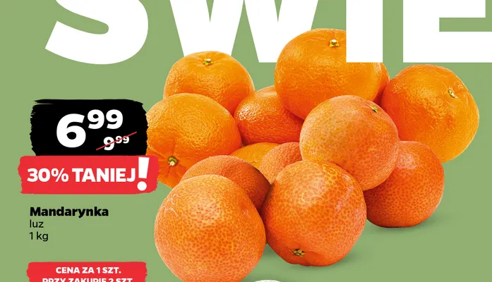 Mandarynki promocja w Netto