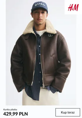 Kurtka pilotka H & M promocja w H&M