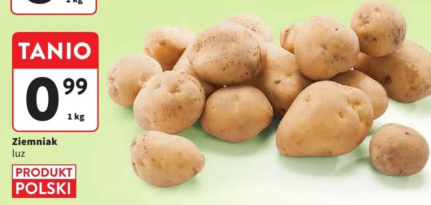 Ziemniak luz promocja w Intermarche