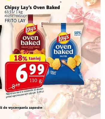 Chipsy Lay's Oven Baked promocja w Prim Market