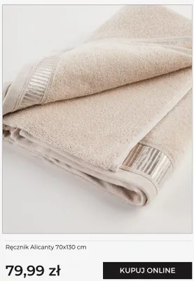 Ręcznik Alicanty home&you 70x130 cm promocja w home&you
