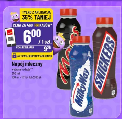 Napój mleczny promocja w POLOmarket