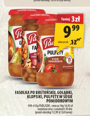 Pulpety w sosie pomidorowym Pudliszki promocja w Arhelan