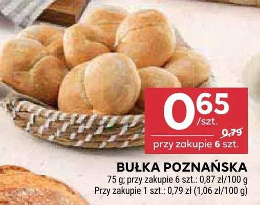 Bułka poznańska promocja w Stokrotka