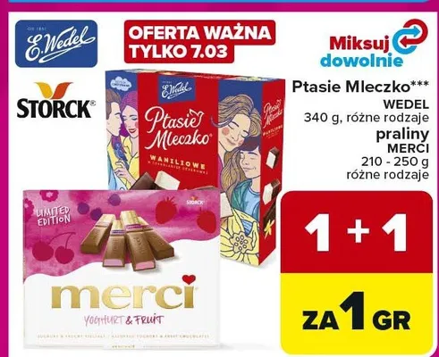 Praliny promocja w Carrefour Market