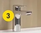 Bateria umywalkowa Cavally promocja w Castorama