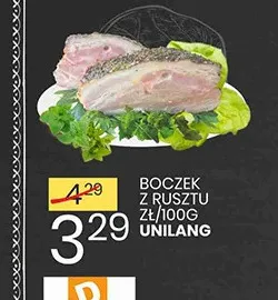 Boczek z rusztu Dobrowolscy promocja w Wafelek