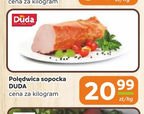 Polędwica sopocka Duda promocja w Społem Częstochowa