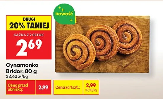 Cynamonka promocja w Biedronka