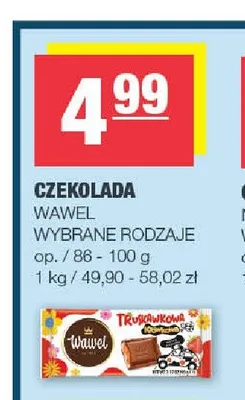 Czekolada Wawel promocja w SPAR