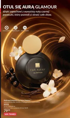 Woda perfumowana Far Away Glamour promocja w AVON