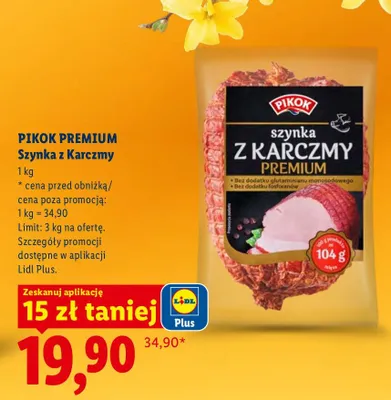 Szynka z Karczmy promocja w Lidl