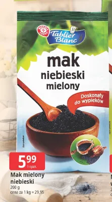 Mak mielony niebieski promocja w Leclerc