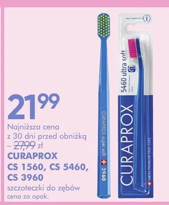 Szczoteczki do zębów curaprox cs 1560, cs 5460, cs 3960 promocja w Super-Pharm