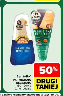 Ser tarty Parmigiano Reggiano Antica Formaggeria promocja w Carrefour