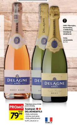 Szampan biały, wytrawny, różowy, wytrawny, biały, półwytrawny promocja w Intermarche