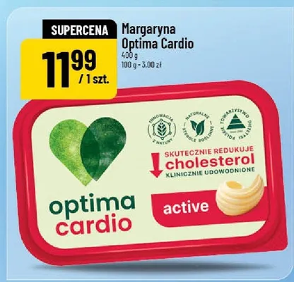 Margaryna Optima Cardio promocja w POLOmarket