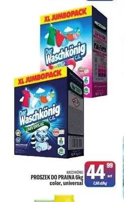 Proszek do prania Universal Der Waschkönig promocja w Tomi Markt