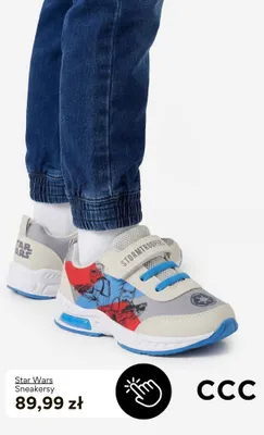 Sneakersy dziecięce Star Wars promocja w CCC