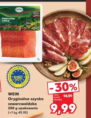 Szynka szwarcwaldzka Wein promocja w Kaufland