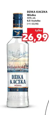 Wódka Dzika Kaczka promocja w Kaufland