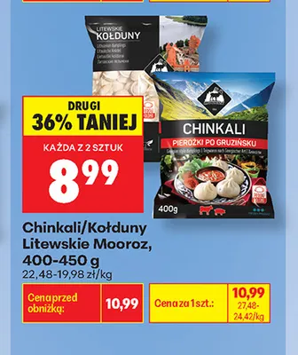 Chinkali Mooroz promocja w Biedronka