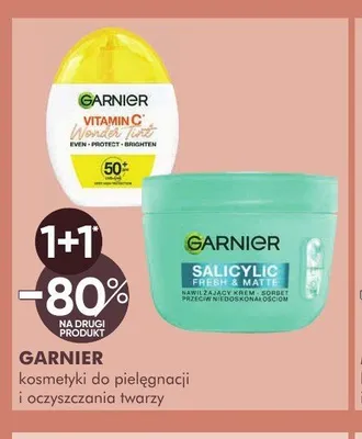Krem nawilżający Garnier Salicylic Fresh & Matte promocja w Super-Pharm