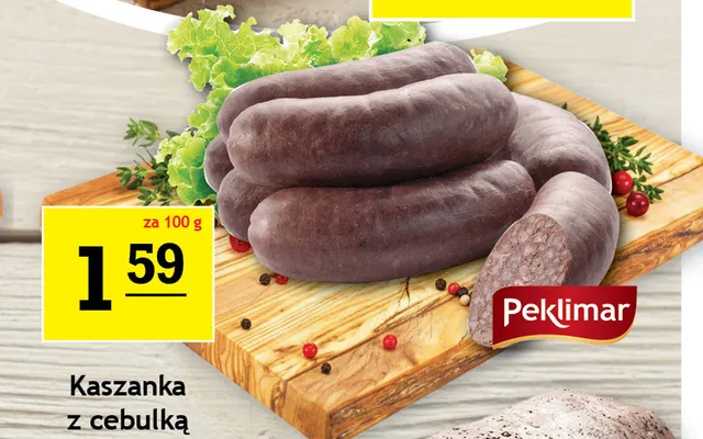 Kaszanka z cebulką promocja w Gram Market