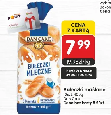 Bułeczki maślane promocja w Market Point