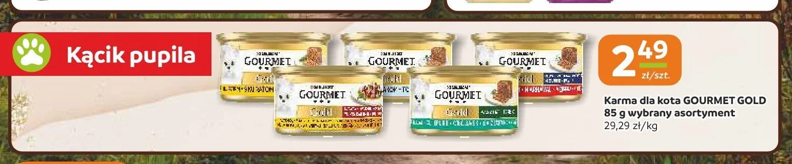 Karma dla kota Gourmet Gold mus z indykiem promocja w Gama