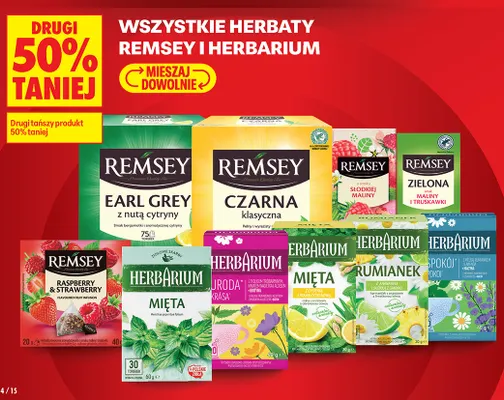 Herbata ziołowa Spokój Herbarium promocja w Biedronka