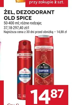 Dezodorant Old Spice promocja w Stokrotka