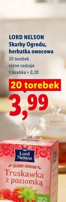 Herbatka skarby ogrodu, owocowa promocja w Lidl