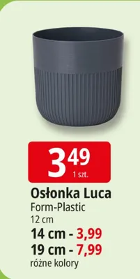 Osłonka Luca Form-Plastic promocja w Leclerc