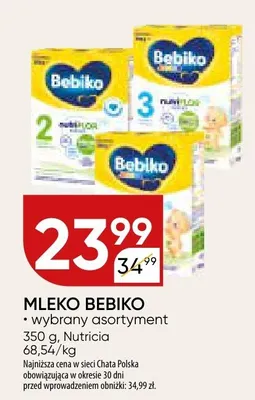 Mleko Bebiko promocja w Chata Polska