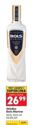 Wódka Bols Marine promocja w Biedronka