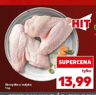 Skrzydła z indyka promocja w Kaufland