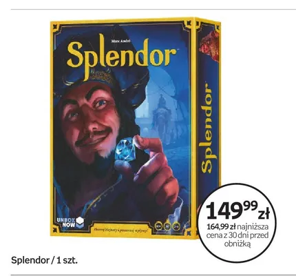 Gra planszowa Splendor promocja w Empik