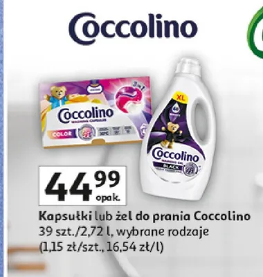 Żel do prania Coccolino promocja w Auchan