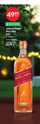 Whisky Johnnie Walker Red Label promocja w Żabka