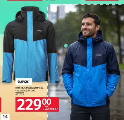 Kurtka męska Hi-Tec promocja w Selgros