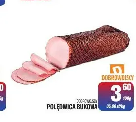 Polędwica bukowa Dobrowolscy promocja w Tomi Markt