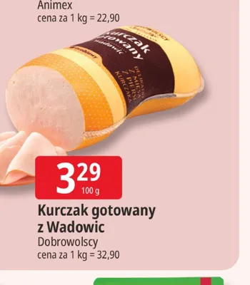 Kurczak gotowany z Wadowic Dobrowolscy promocja w Leclerc