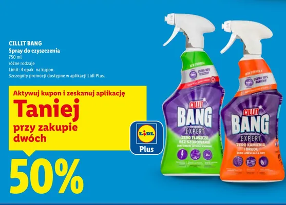 Spray do czyszczenia różne rodzaje promocja w Lidl