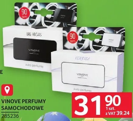 Perfumy samochodowe promocja w Selgros