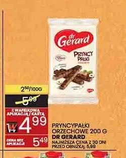 Pryncypałki orzechowe Dr Gerard promocja w Wafelek