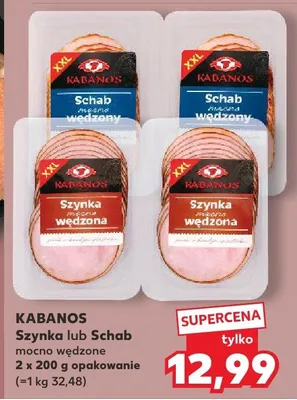 Szynka lub schab cena wędzona promocja w Kaufland
