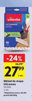 Wkład do mopa Ultramax Vileda promocja w Intermarche