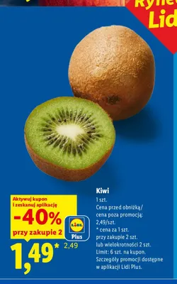 Kiwi promocja w Lidl